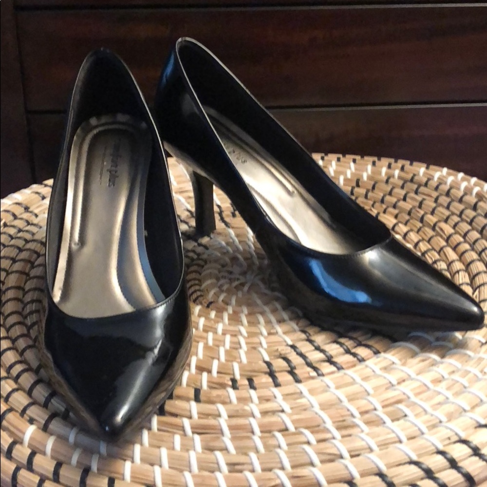 Comfortable black heels * free with purchase